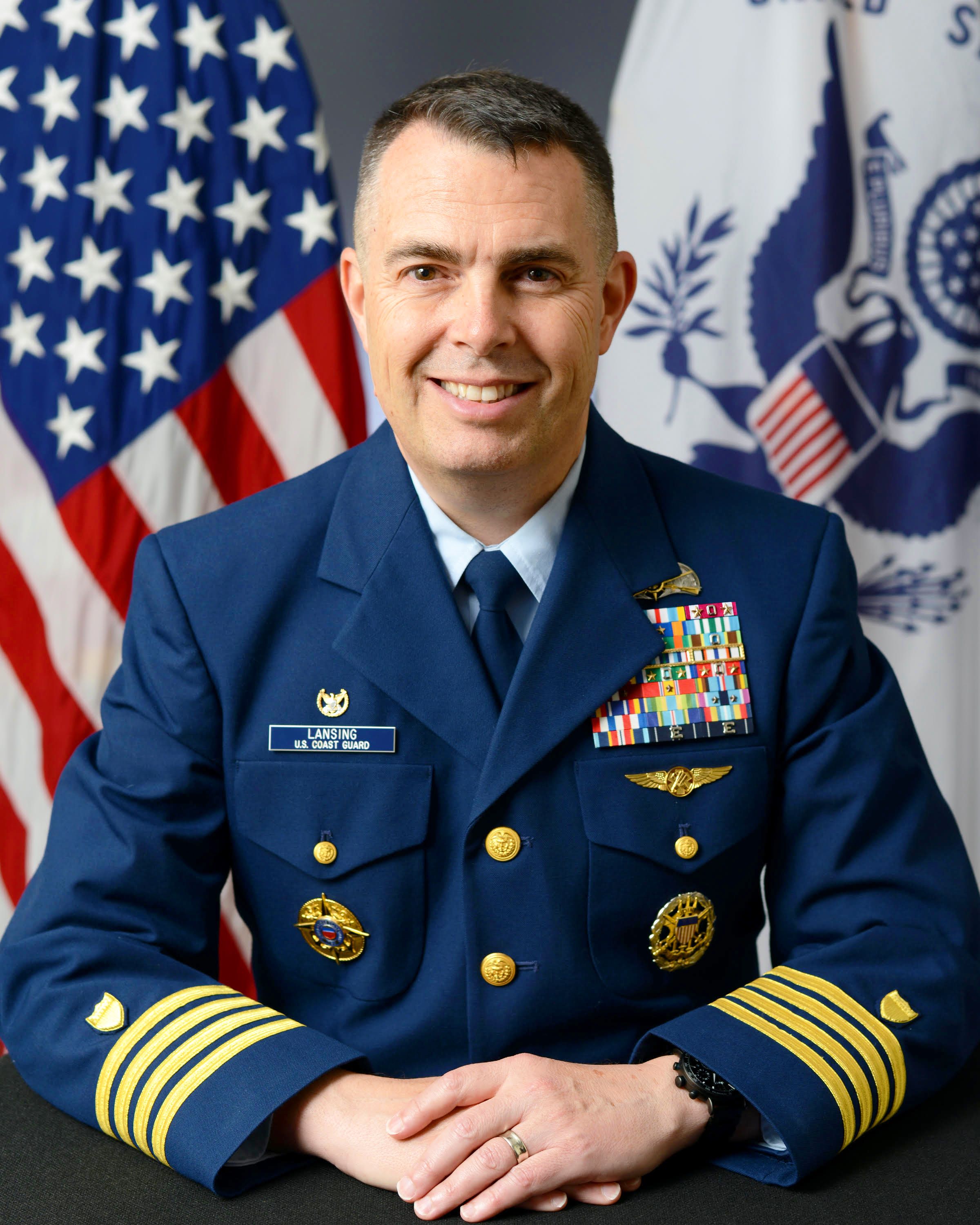 Photo of Captain Shawn A. Lansing Photo of Captain Shawn A. Lansing